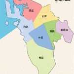 堺市の地図