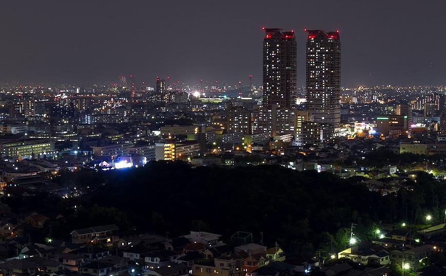 堺の夜景の画像です