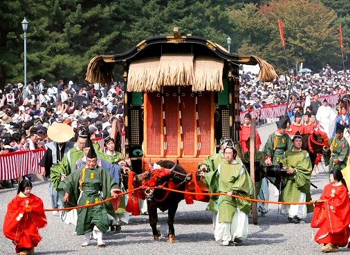 時代祭（じだいまつり/京都）の画像です