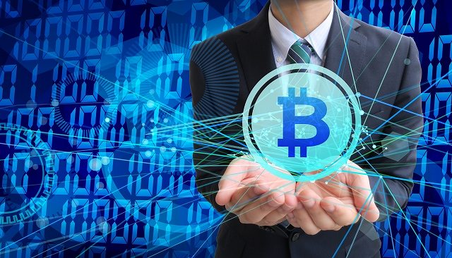 ビットコインとビジネスのイメージ画像です