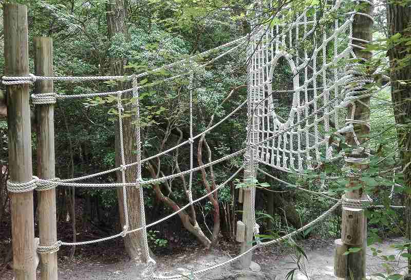 生駒山麓公園フィールドアスレチック（奈良）の画像です。