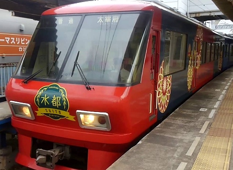 柳川観光列車「水都」の画像です