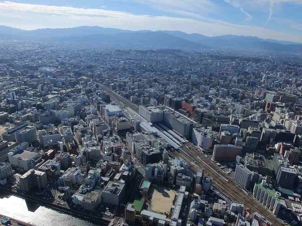 福岡市博多駅周辺の画像です