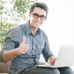 独身男性のイメージ画像です