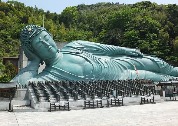 南蔵院　釈迦涅槃像の画像です