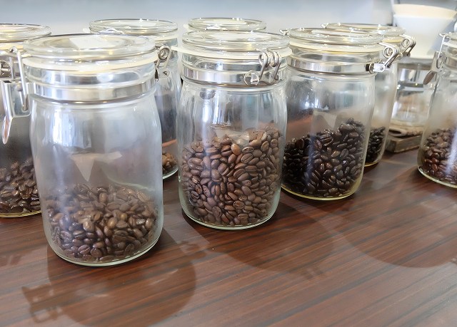 コーヒー豆の画像です