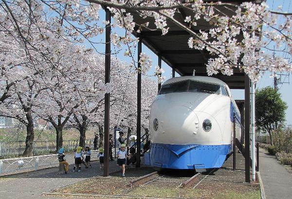 新幹線公園の画像です