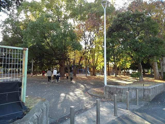 公園入口の画像です