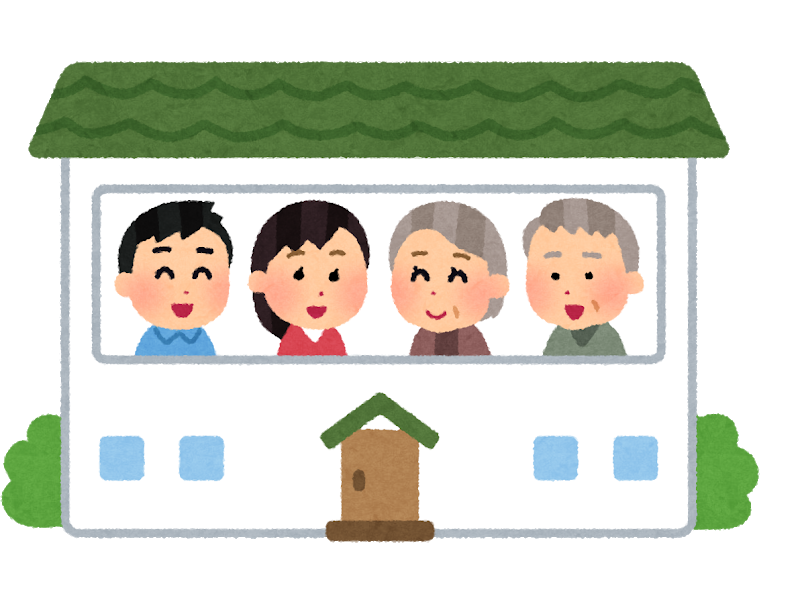 二世帯住宅のイメージです