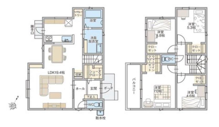 DB間取り図